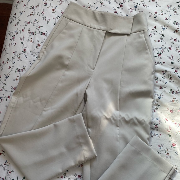 Zara Cream Trousers - Picture 1 of 2